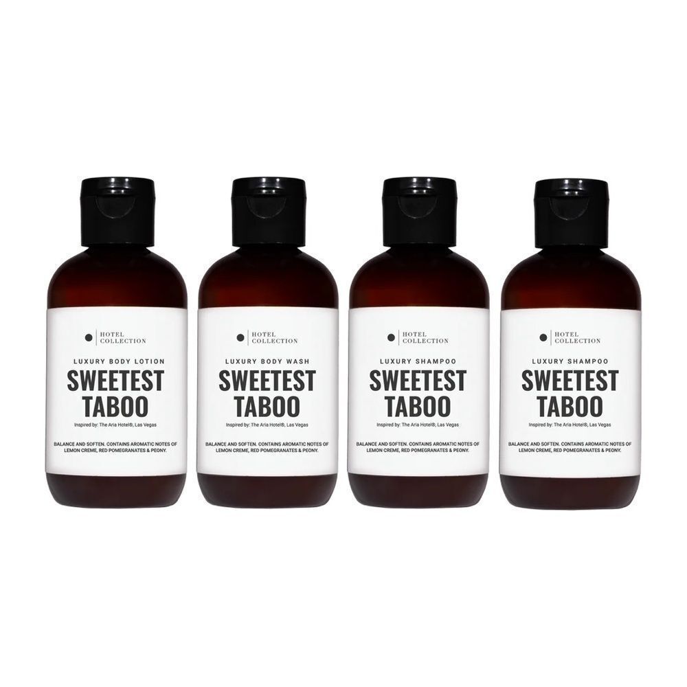 Hotel Collection Sweetest Taboo Travel Bath Set - SET of 4